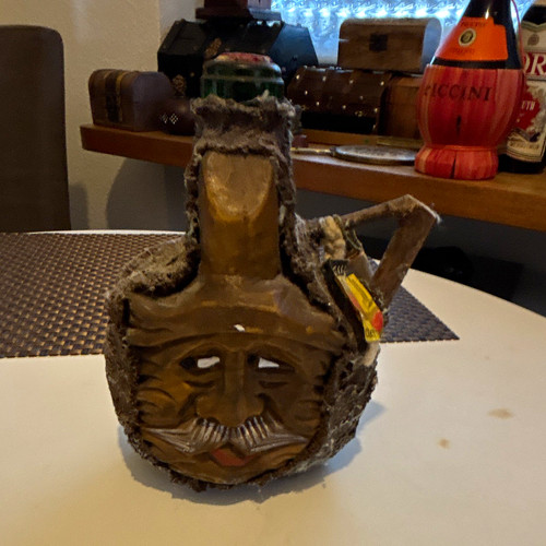 Keramik deko flasche - keramik, deko-flasche