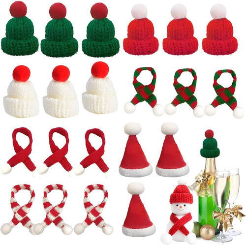 Mini weihnachtsmützen - mini, weihnachtsmützen,21