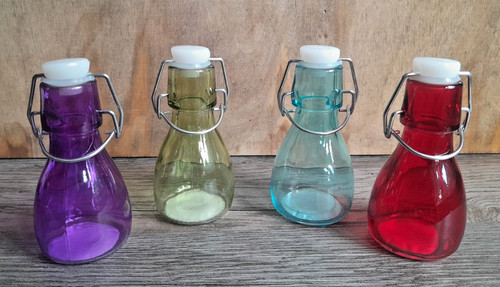 4er set mini bügelflaschen - set,