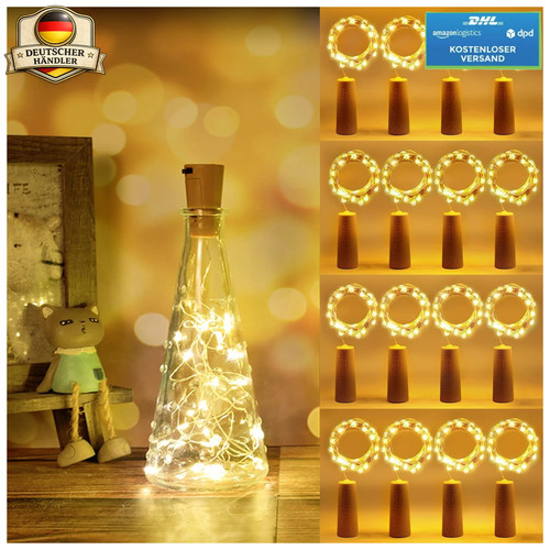 Flaschenlicht stück 2m 20 - flaschenlicht, 12