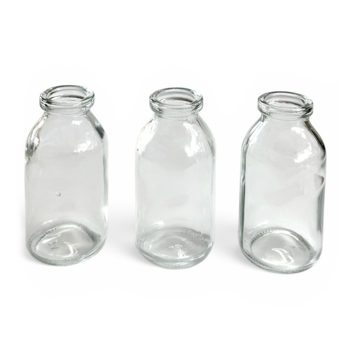 Glasvase 3er set bottle - glasvase,