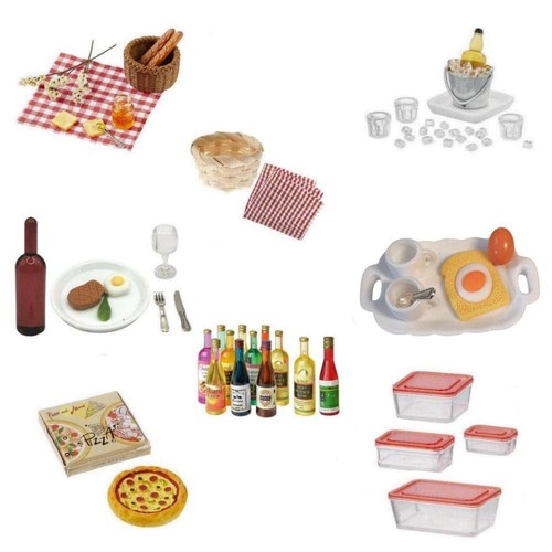 Miniatur lebensmittel picknick - miniatur,