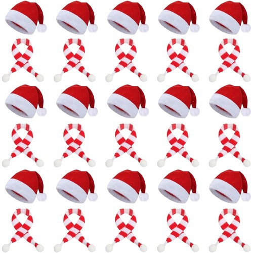 Weihnachtsdeko mini hüte - weihnachtsdeko, mini-hüte