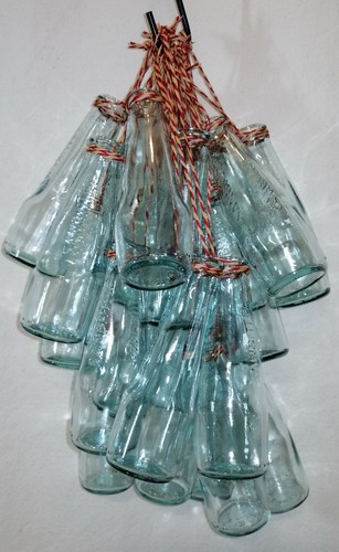 Upcycling glas fläschchen - upcycling,