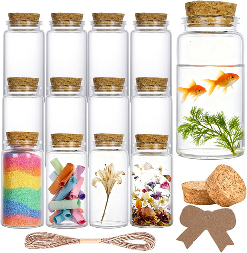 Mini glasflaschen mit korken - mini,
