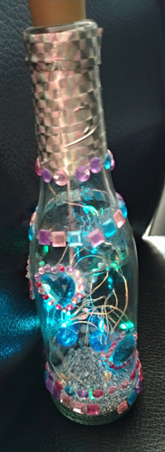 Kleine flasche dekoflasche - flasche,