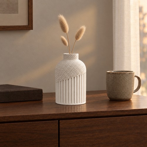 Deko vase trockenblumen klein - vase,